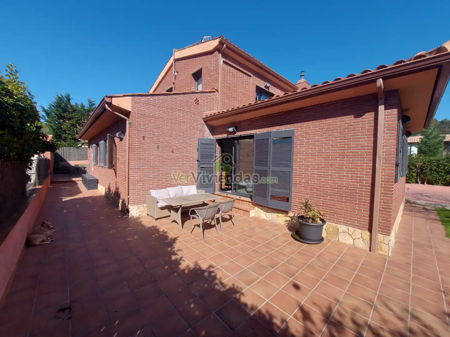 Terrassa de Casa o xalet en venda en Begues amb Aire condicionat, Calefacció i Jardí privat