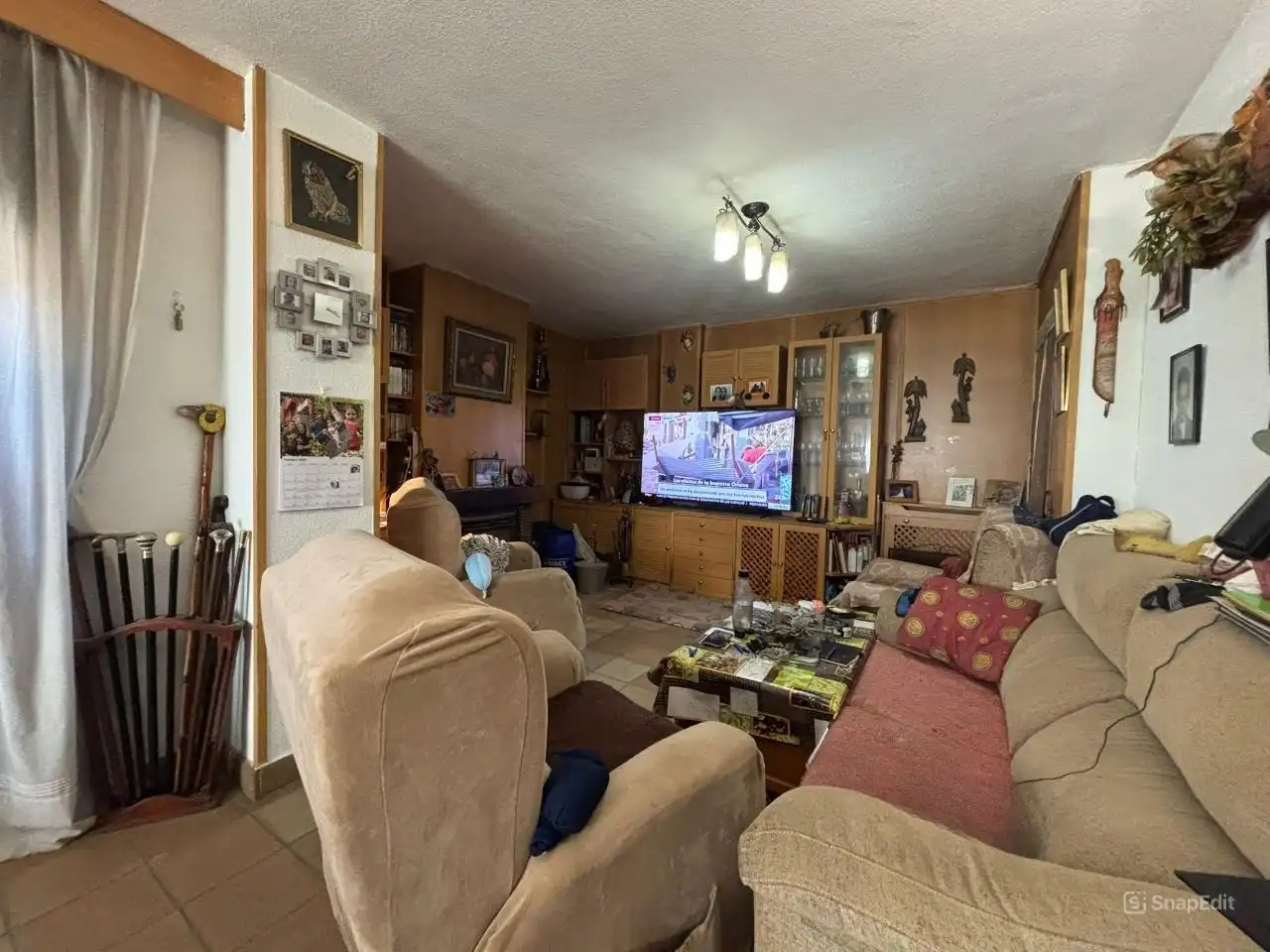 Sala d'estar de Casa adosada en venda en Rivas-Vaciamadrid amb Calefacció, Jardí privat i Parquet