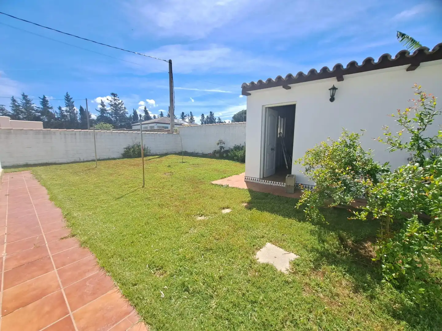 Jardín de Casa o chalet en venta en Chiclana de la Frontera con Aire acondicionado, Jardín privado y Trastero