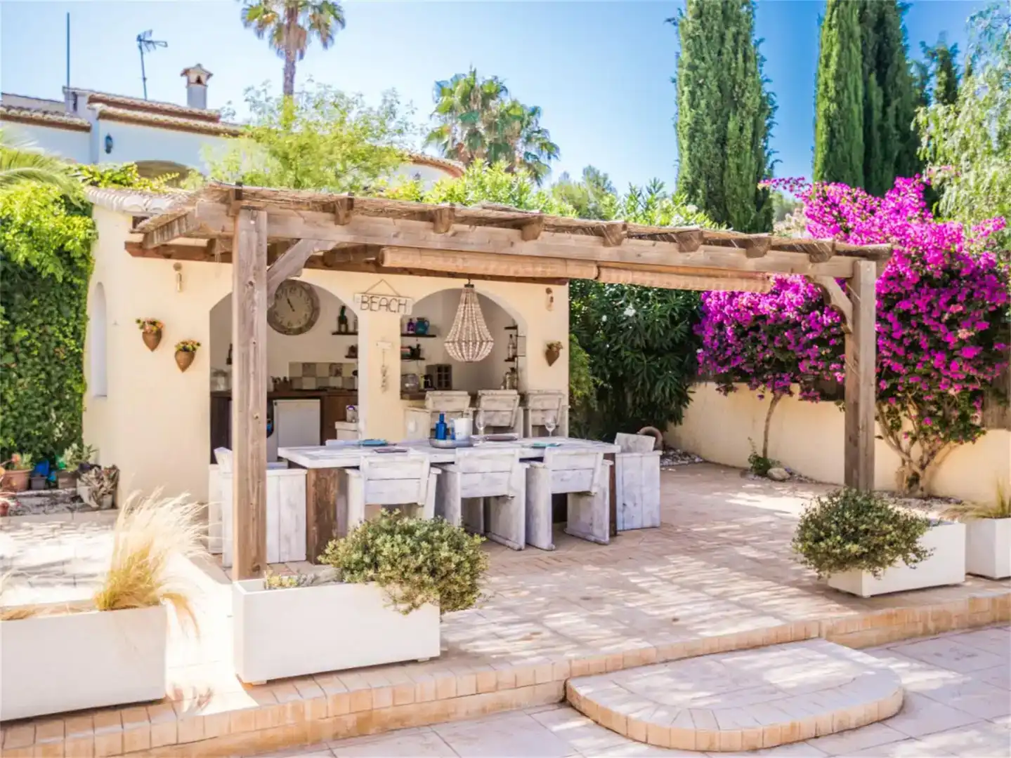 Terraza de Casa o chalet en venta en Jávea / Xàbia con Aire acondicionado y Piscina