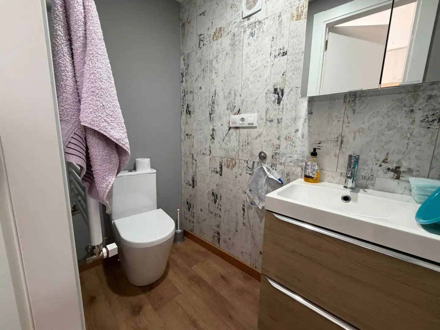 Baño de Casa o chalet de alquiler en A Laracha   con Calefacción, Terraza y Trastero