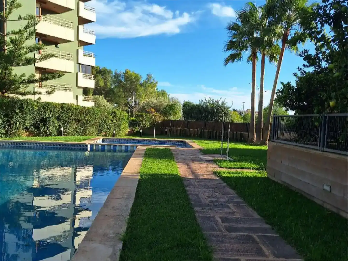 Piscina de Pis en venda en  Palma de Mallorca amb Aire condicionat i Piscina