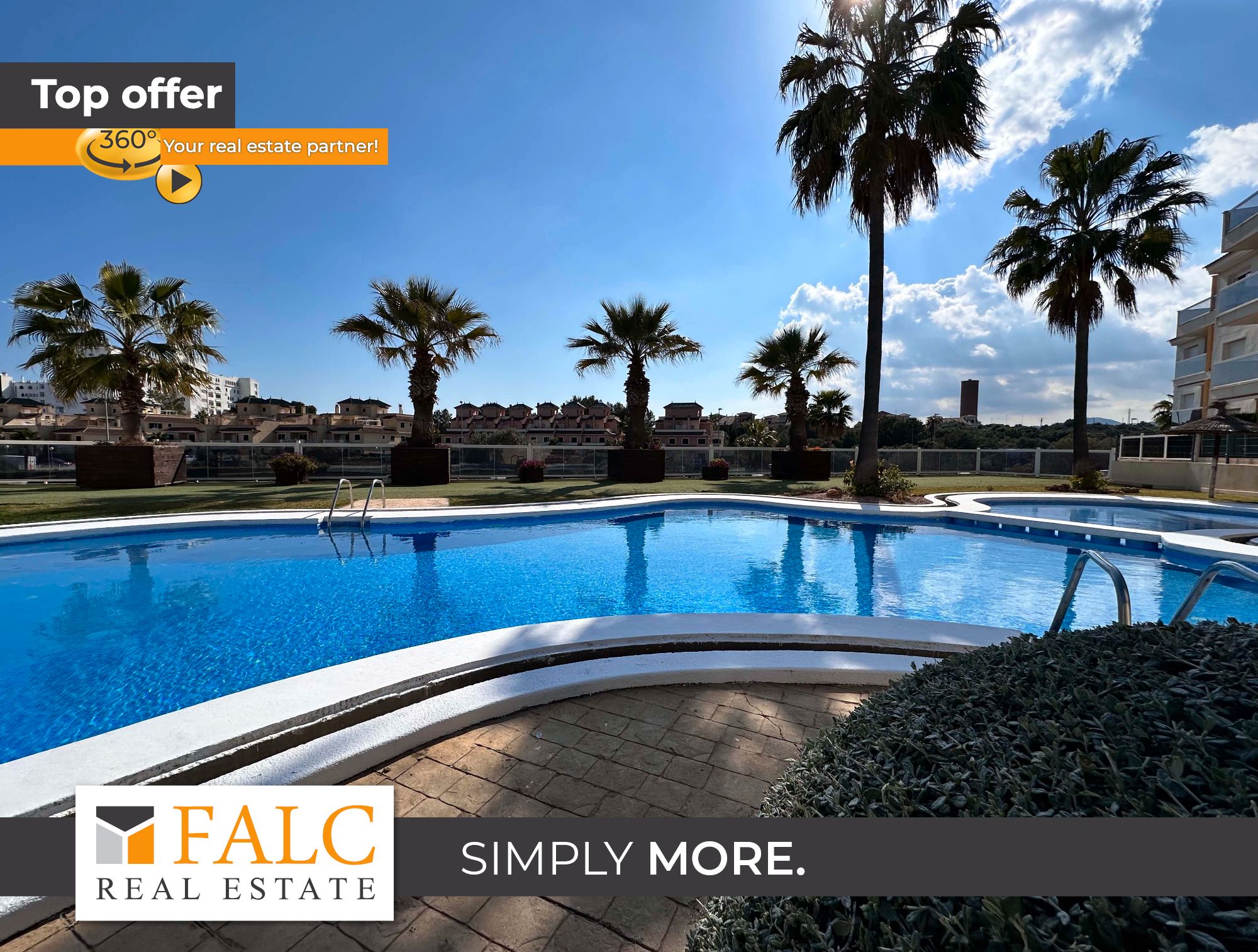 Piscina de Apartament en venda en Manacor amb Aire condicionat, Jardí privat i Piscina comunitària