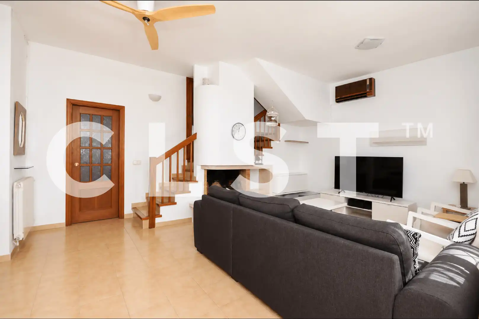 Living room of Houses for rent in Cubelles  with Air Conditioner, Heating and Private garden