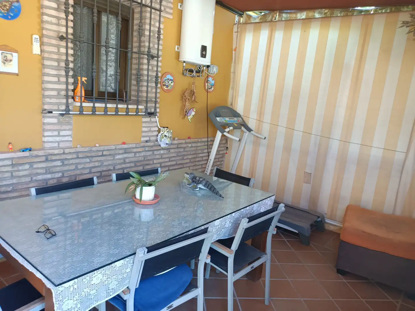 Dining room of Houses for sale in Córdoba  with Air Conditioner, Private garden and Swimming Pool