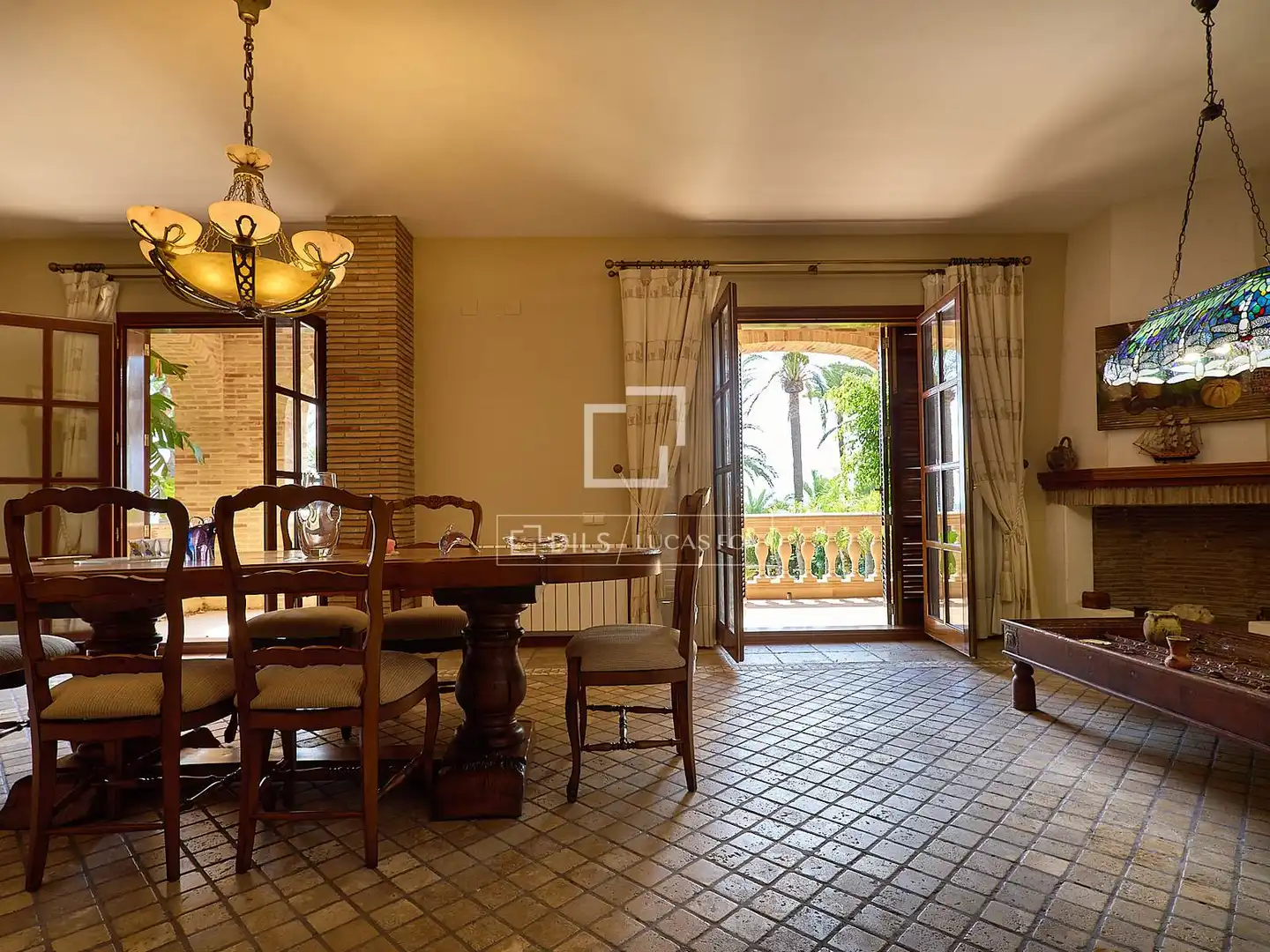 Comedor de Casa o chalet en venta en Cullera con Aire acondicionado, Calefacción y Jardín privado