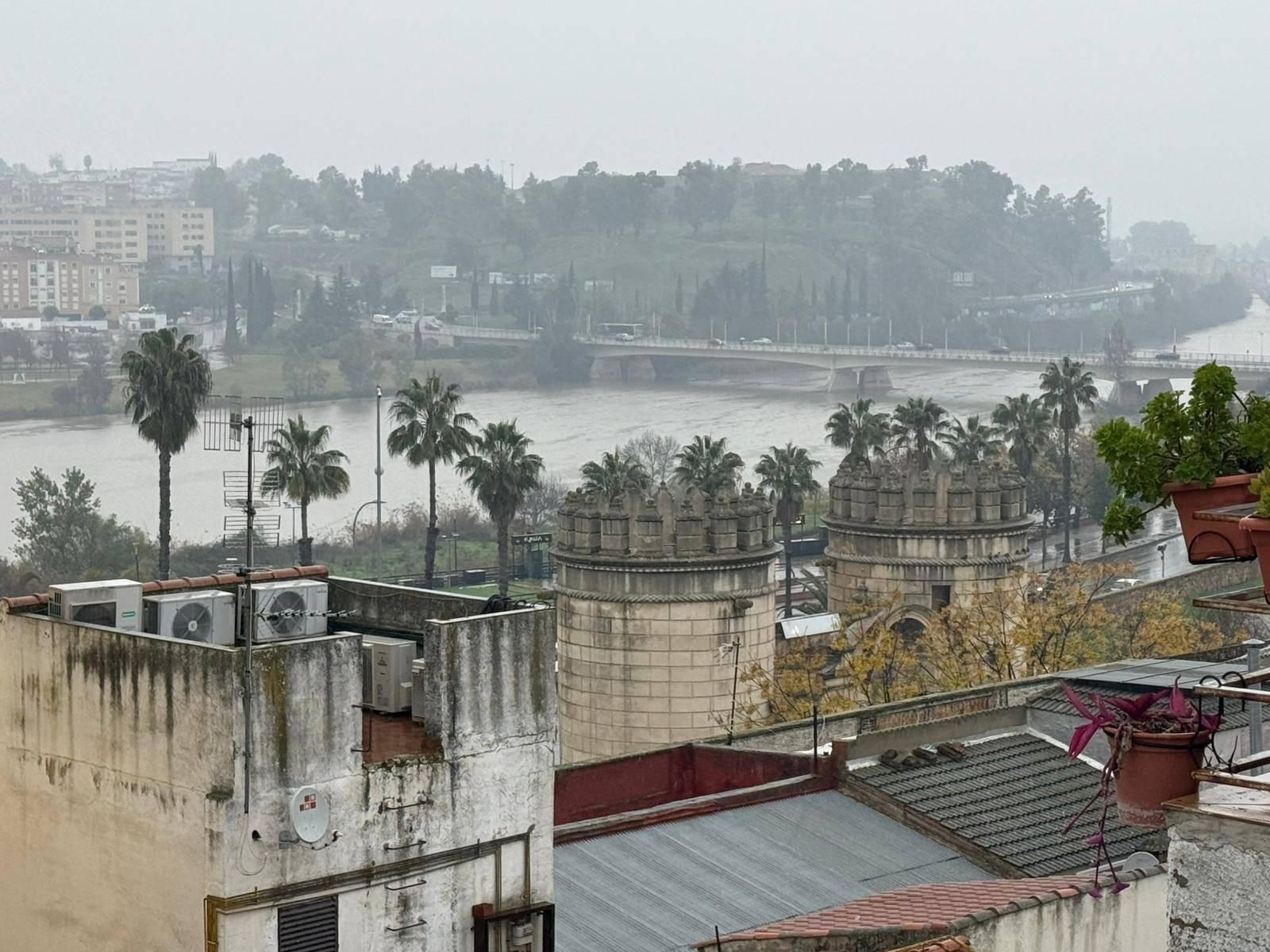 Exterior view of Flat for sale in Badajoz Capital  with Air Conditioner and Terrace