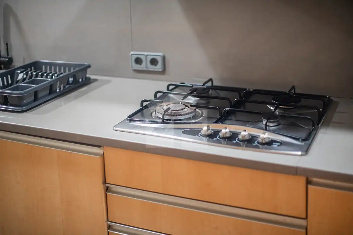 Kitchen of Flat for sale in Barcelona  with Air Conditioner and Heating