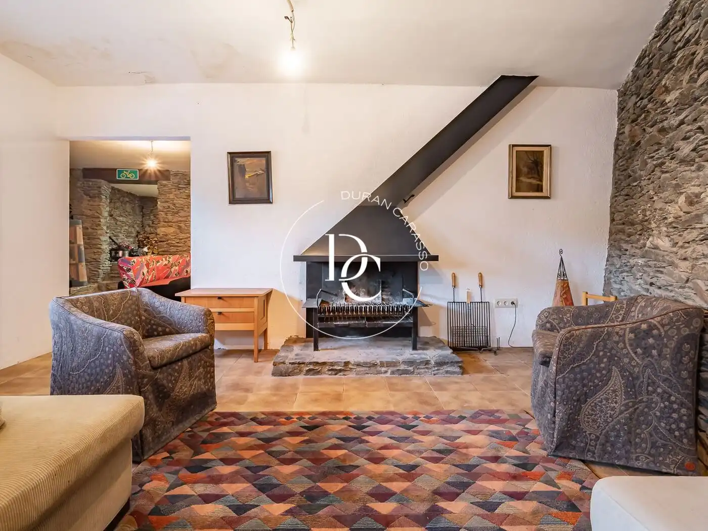 Sala de estar de Casa o chalet en venta en Bolvir con Calefacción, Jardín privado y Trastero