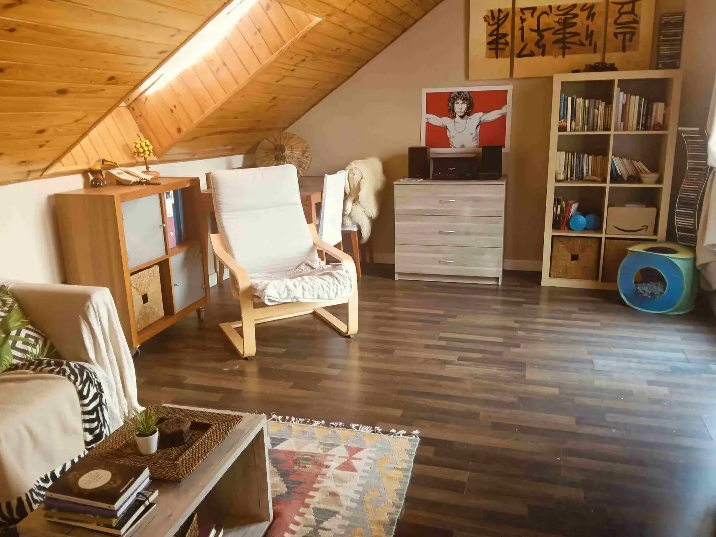 Sala de estar de Casa adosada en venta en María de Huerva con Calefacción, Terraza y Trastero