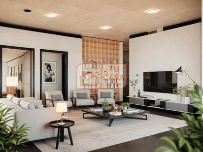 Sala d'estar de Pis en venda en Cáceres Capital amb Aire condicionat, Calefacció i Parquet