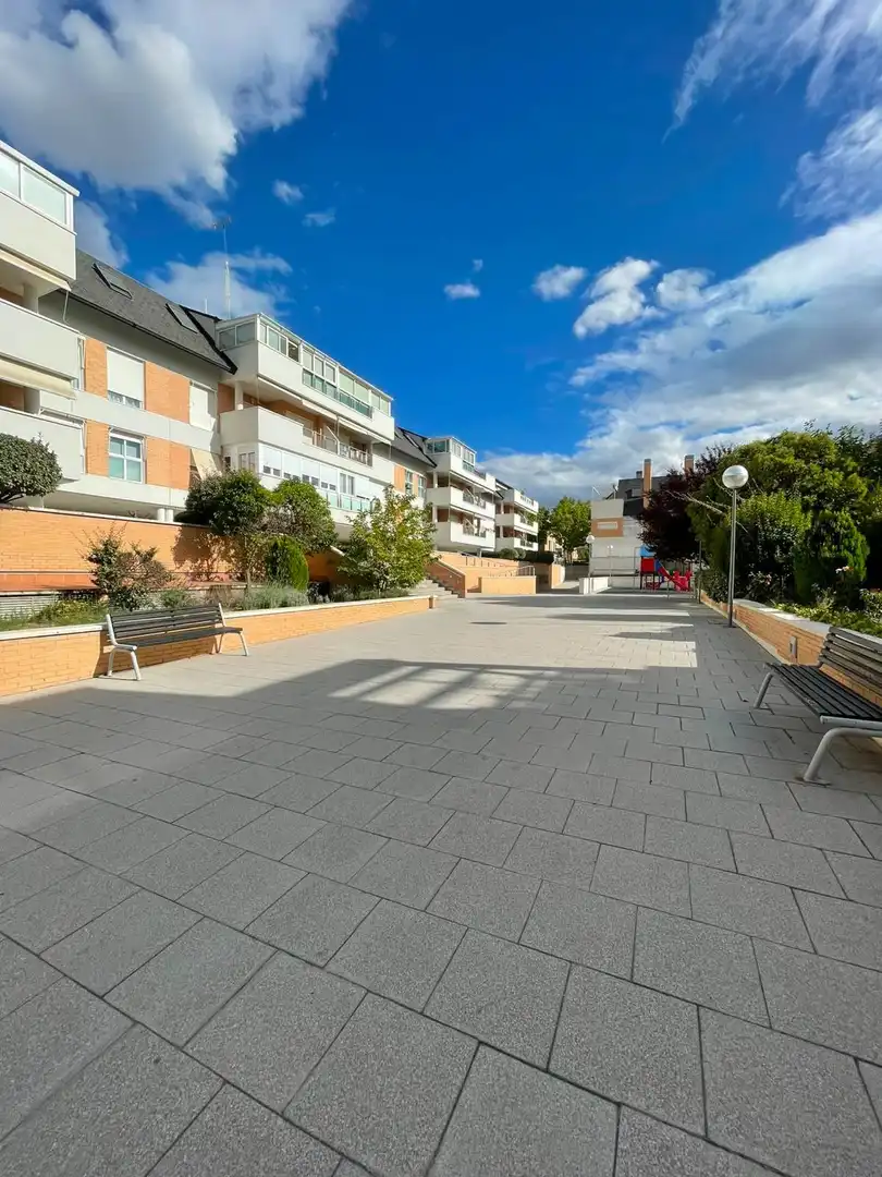 Terrasse von Wohnung zur Miete in Las Rozas de Madrid mit Klimaanlage, Heizung und Terrasse
