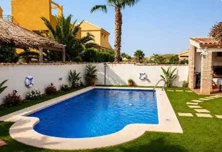 Piscina de Casa o chalet en venta en Mazarrón con Aire acondicionado, Jardín privado y Piscina