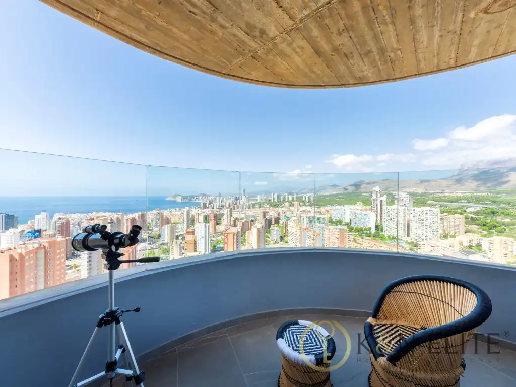 Balcony of Flat for sale in Benidorm  with Air Conditioner, Heating and Private garden