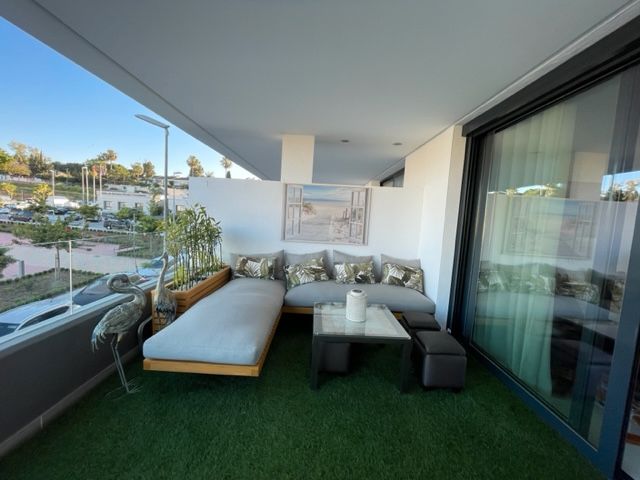 Terrassa de Apartament de lloguer en Marbella amb Aire condicionat, Moblat i Es permeten mascotes