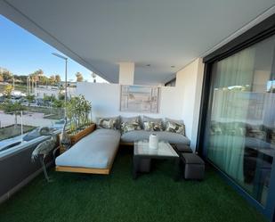Terrace of Apartment to rent in Marbella  with Air Conditioner, Furnished and Pets allowed