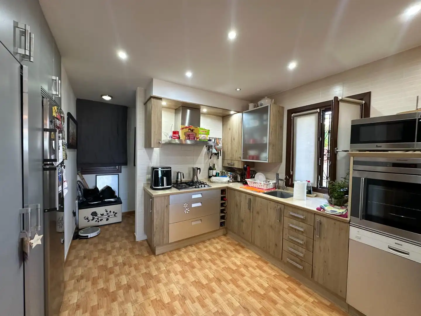 Cocina de Piso en venta en Estepona con Aire acondicionado, Jardín privado y Terraza