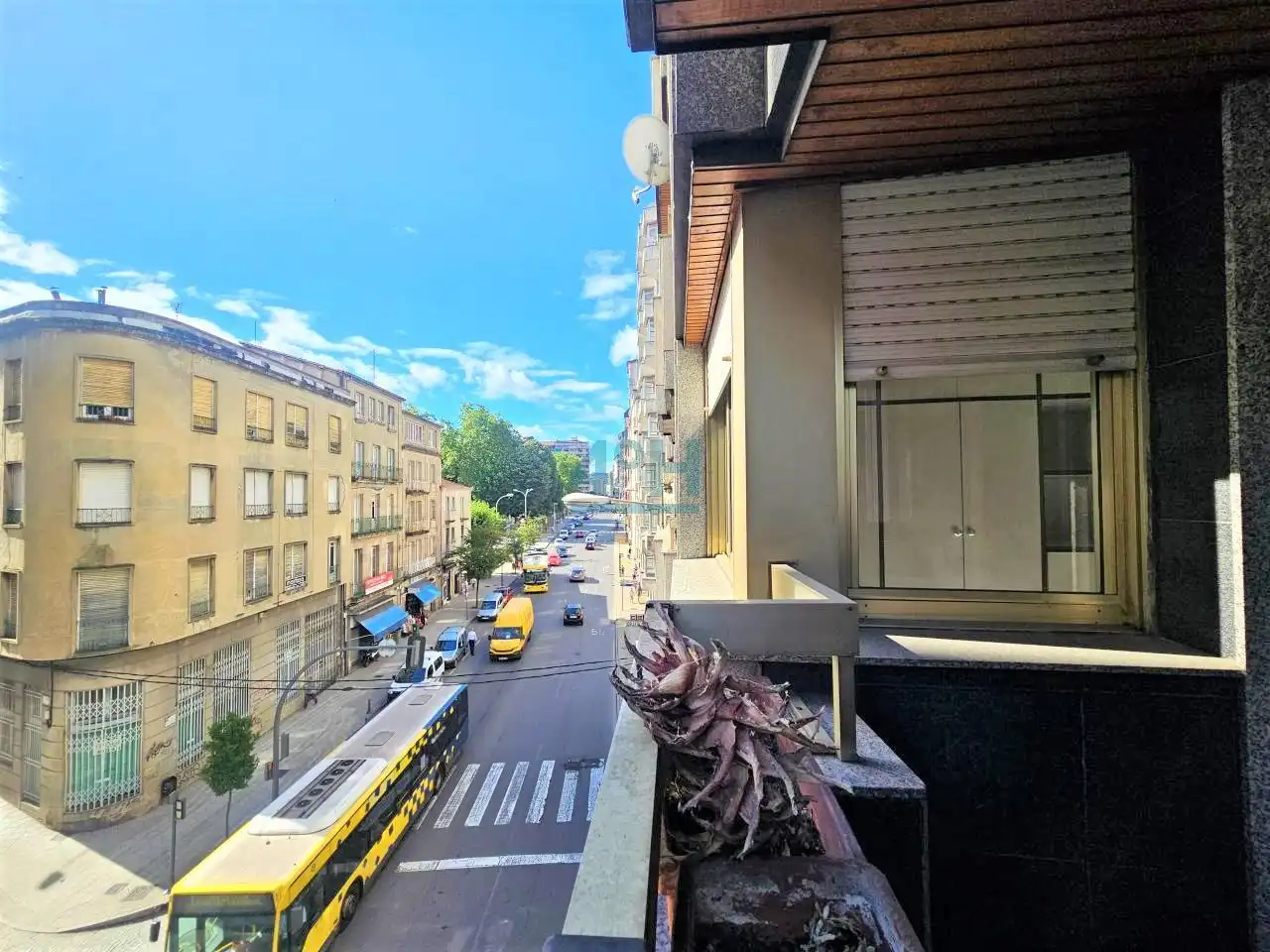 Exterior view of Flat for sale in Ourense Capital   with Heating, Parquet flooring and Terrace