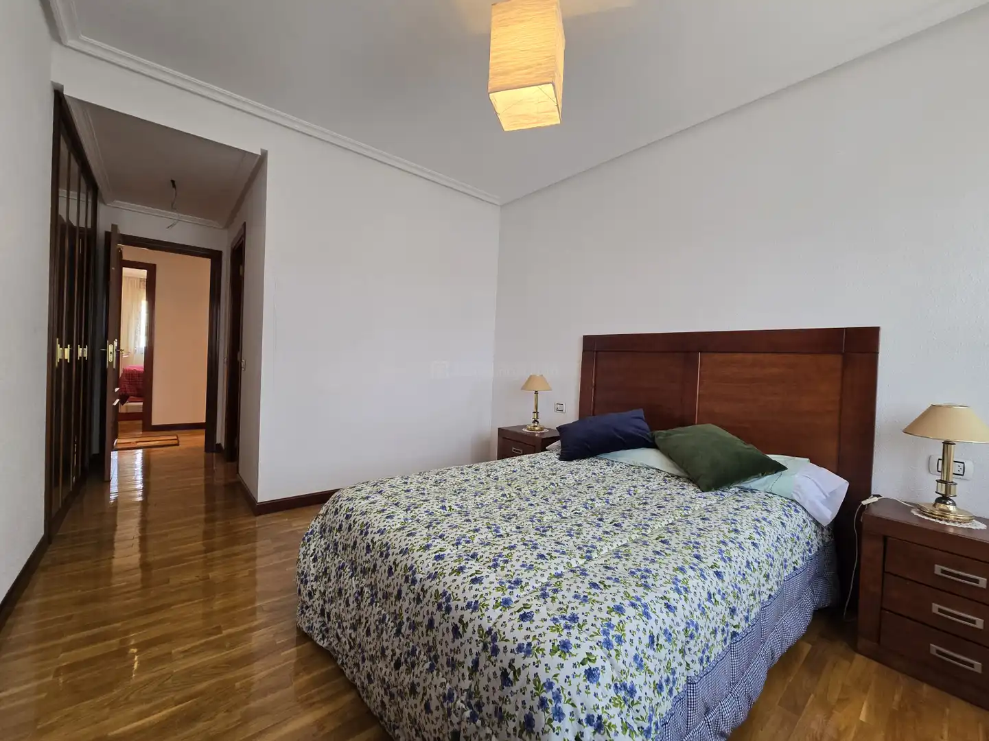 Bedroom of Flat for sale in  Logroño  with Heating, Parquet flooring and Storage room