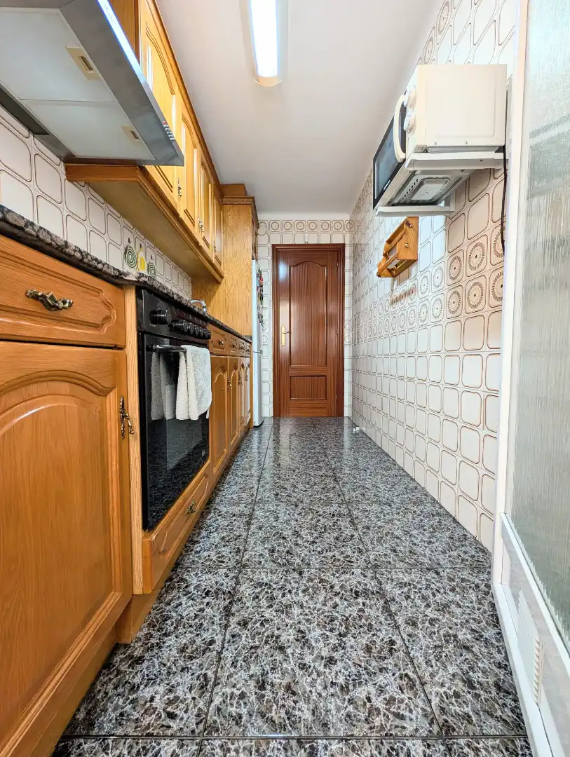 Cocina de Piso en venta en Badalona con Aire acondicionado, Amueblado y Balcón