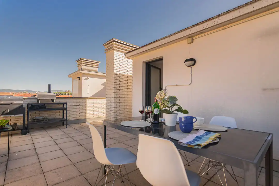 Terrassa de Àtic en venda en  Pamplona / Iruña amb Calefacció, Jardí privat i Terrassa