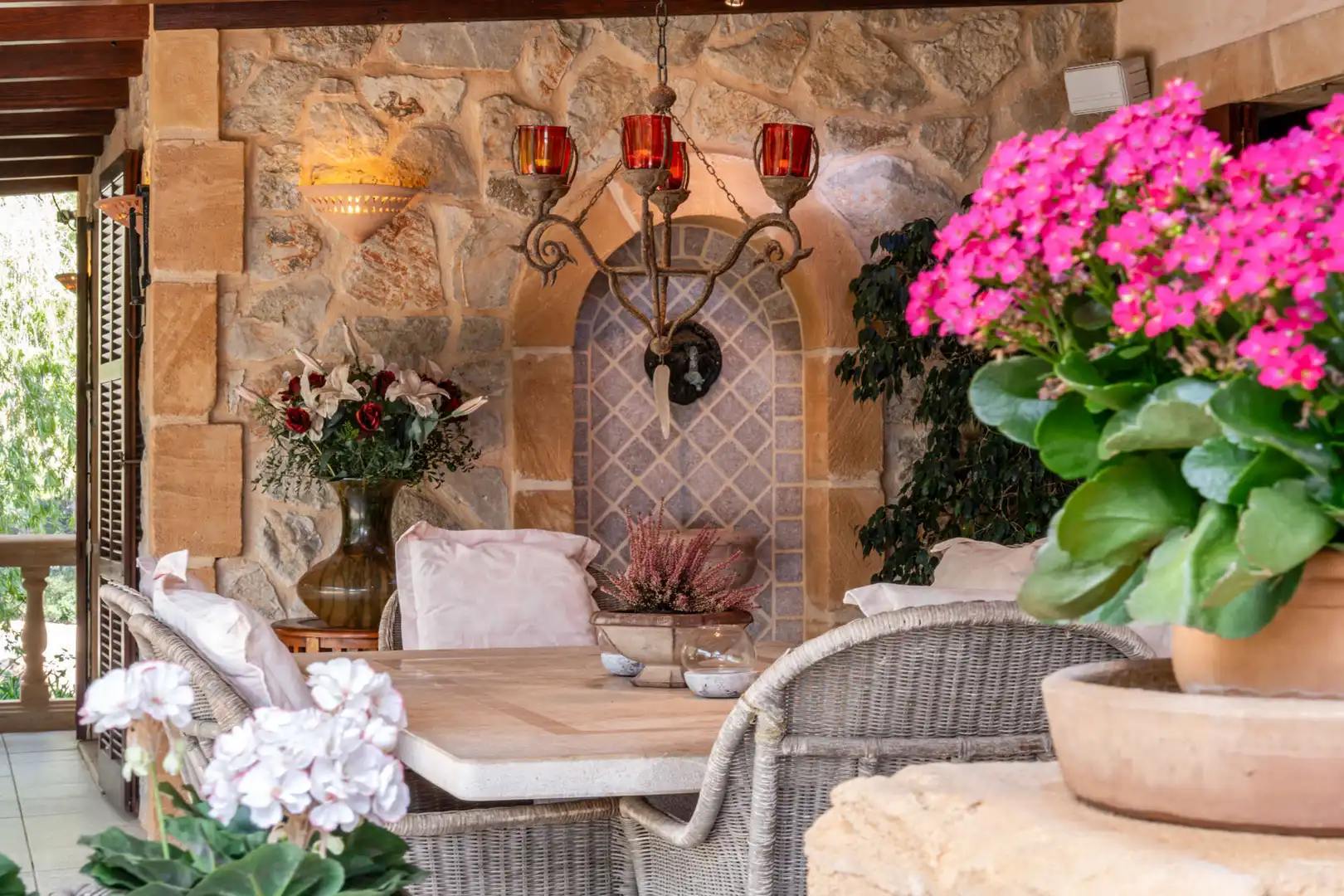 Terraza de Finca rústica en venta en Capdepera con Aire acondicionado, Terraza y Amueblado