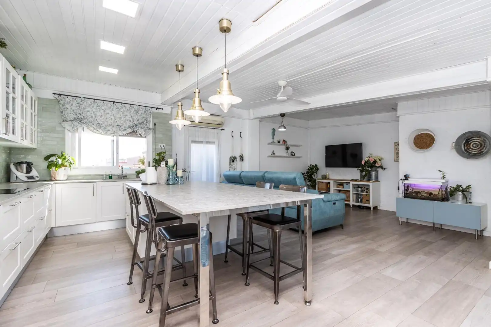 Comedor de Casa o chalet en venta en Terrassa con Aire acondicionado, Calefacción y Jardín privado