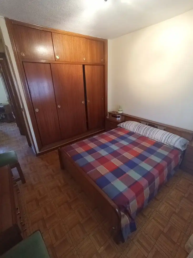 Schlafzimmer von Wohnung zur Miete in Madrid mit Klimaanlage, Heizung und Terrasse