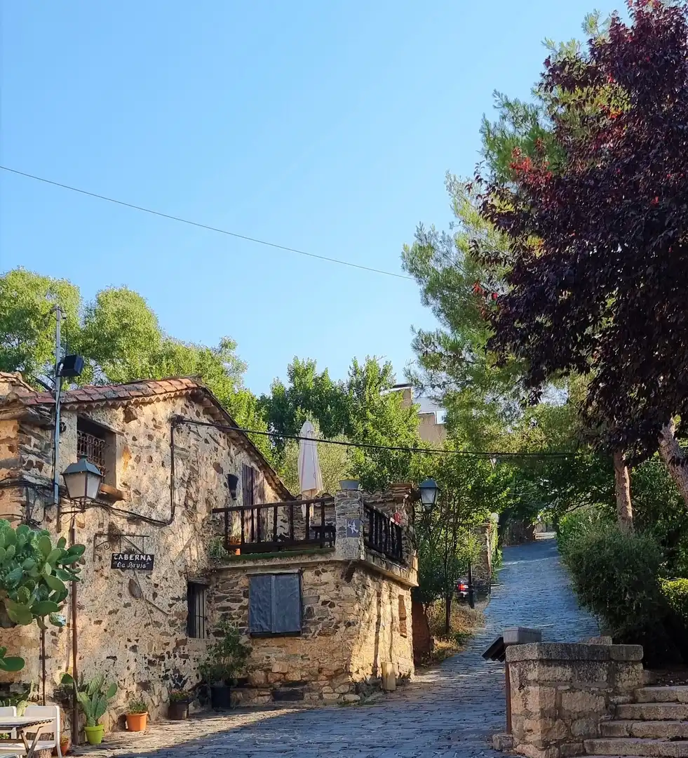 Vista exterior de Dúplex en venda en Patones amb Calefacció, Terrassa i Traster