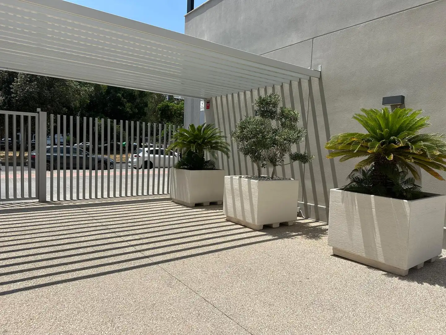 Terraza de Apartamento de alquiler en Alicante / Alacant con Aire acondicionado, Amueblado y Horno