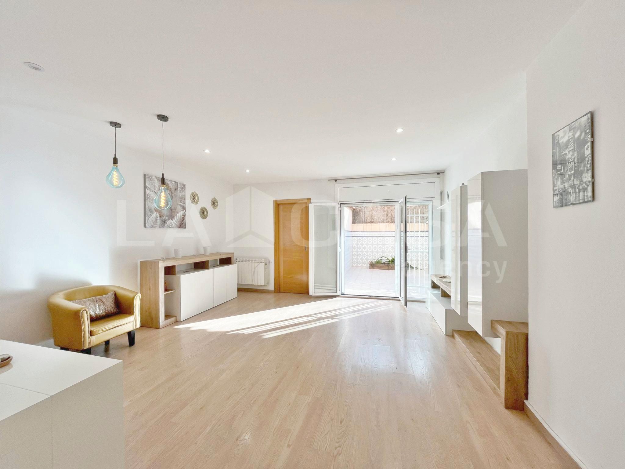 Sala d'estar de Planta baixa en venda en Les Franqueses del Vallès amb Calefacció i Terrassa