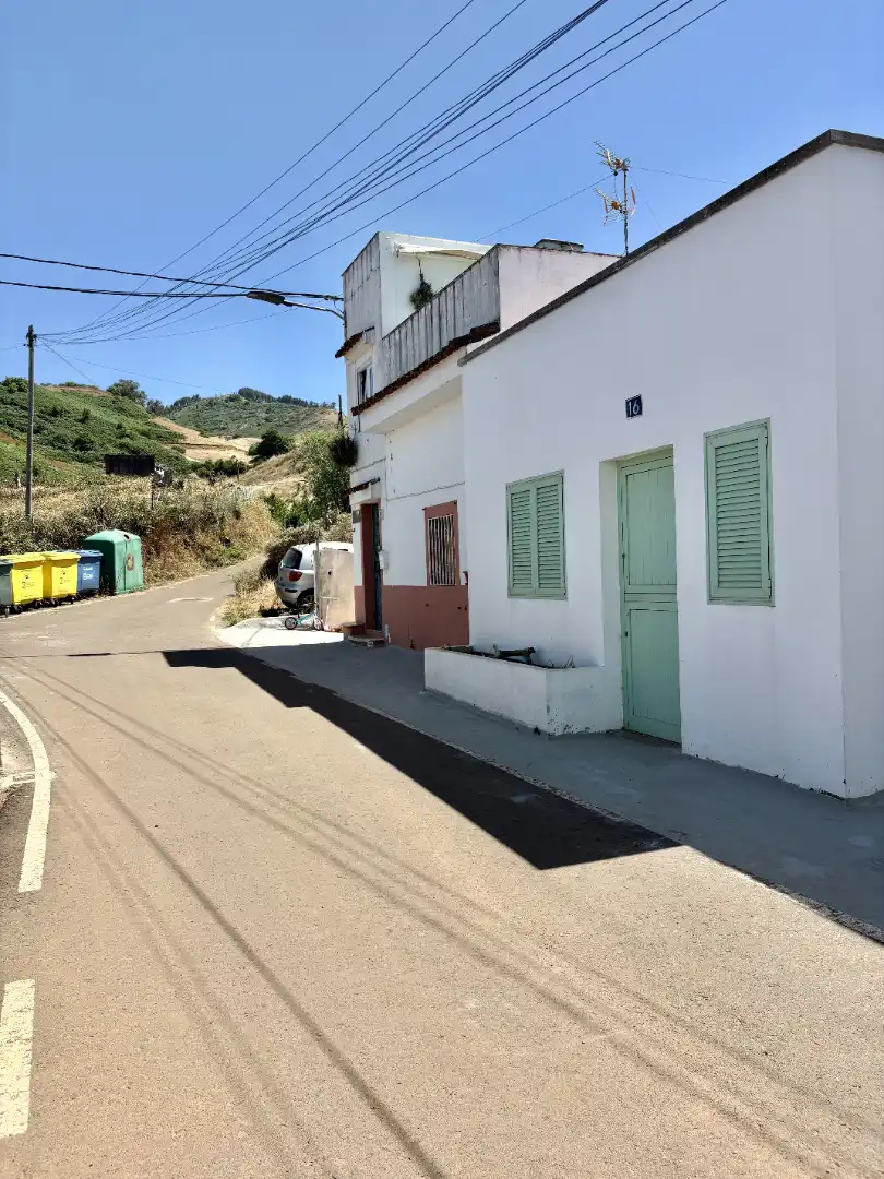 Vista exterior de Casa adosada en venta en Moya (Las Palmas) con Terraza