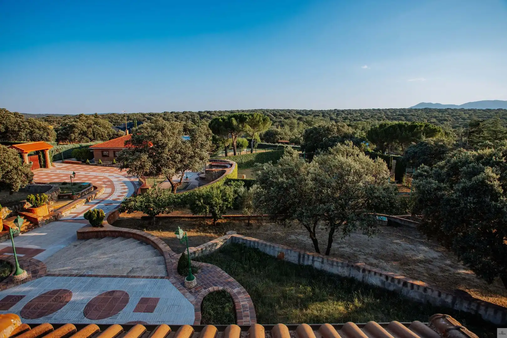 Jardín de Casa o chalet en venta en El Escorial con Aire acondicionado, Calefacción y Terraza