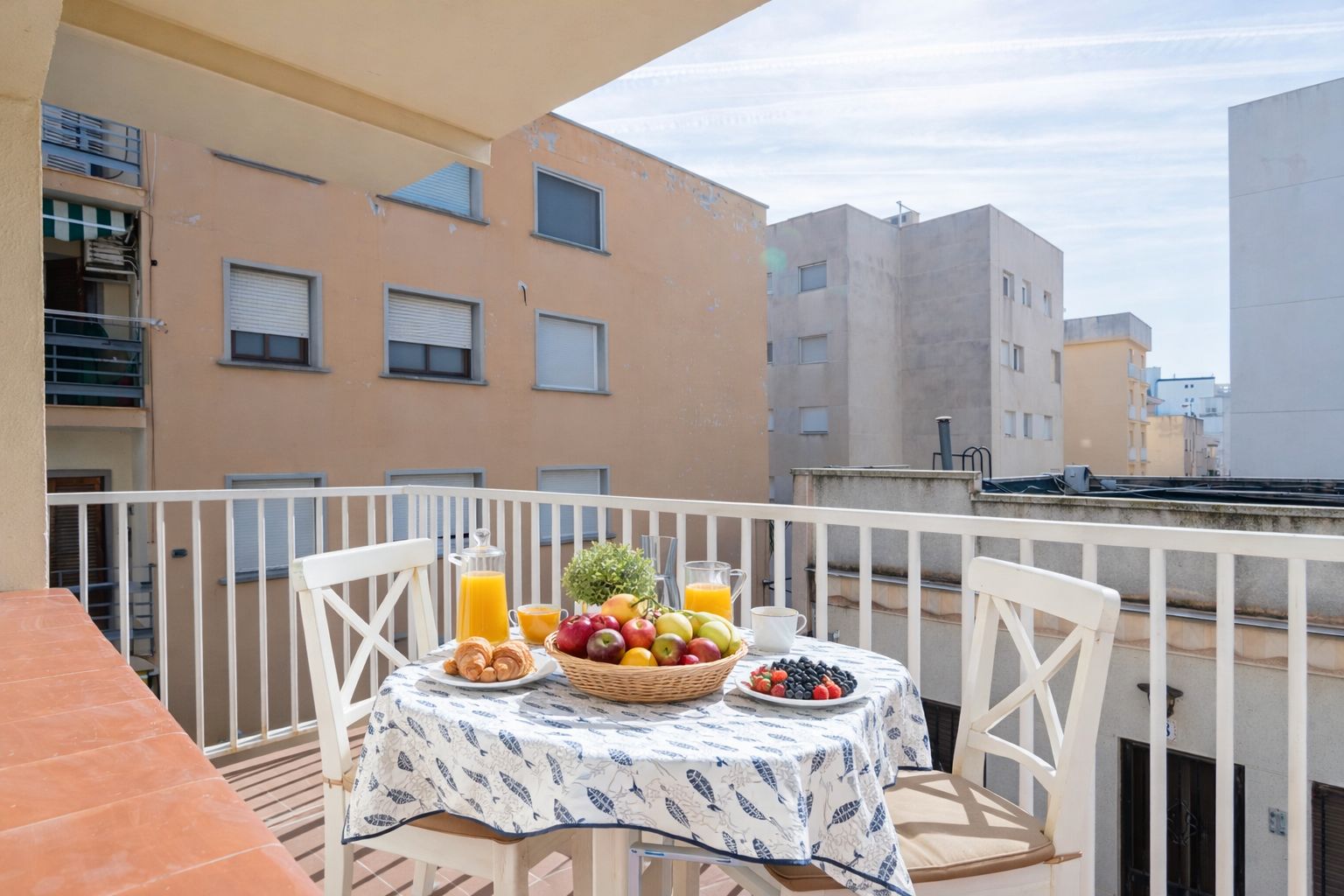 Terraza de Apartamento en venta en Calafell con Calefacción, Amueblado y Balcón