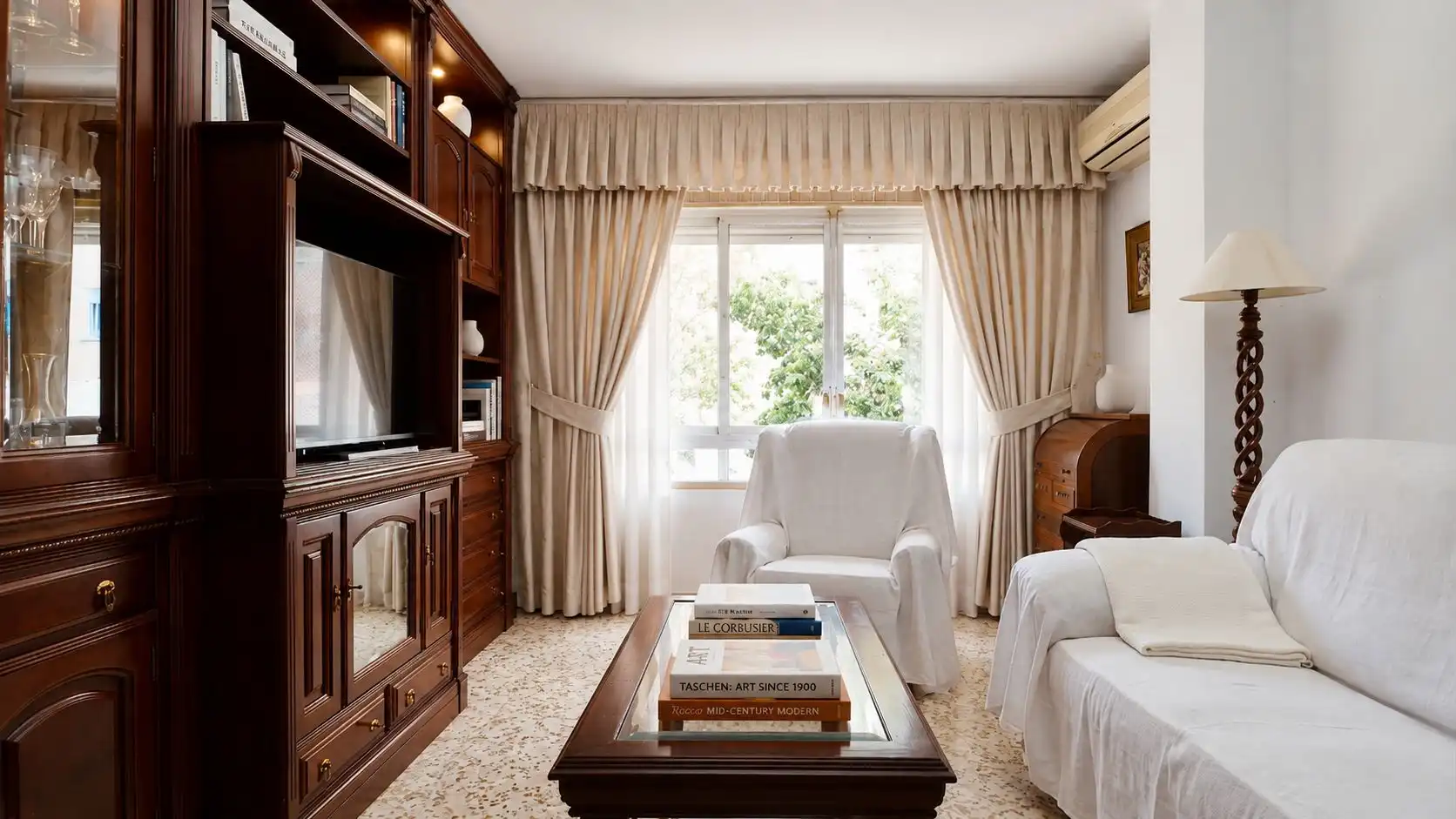 Sala de estar de Apartamento en venta en Málaga
