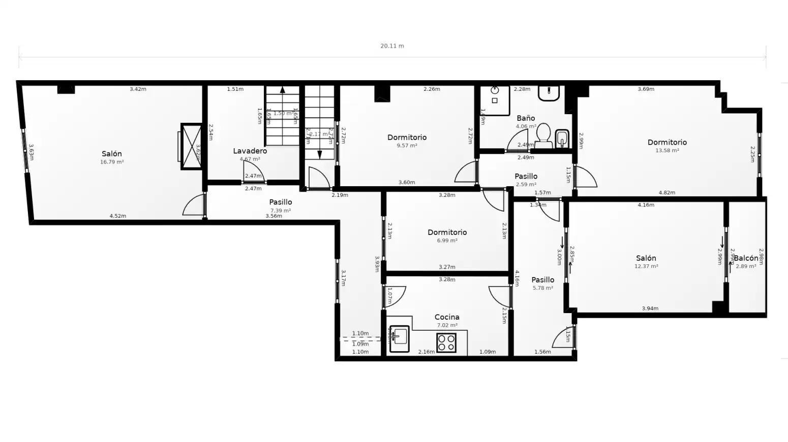 Einfamilien-Reihenhaus zum Verkauf in Carlet mit Terrasse und Balkon