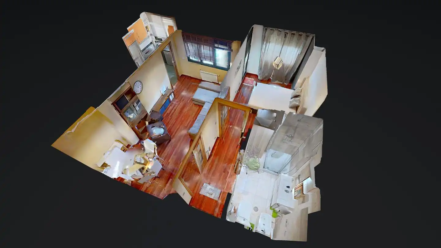 Bedroom of Flat for rent in Oviedo   with Heating, Parquet flooring and Terrace