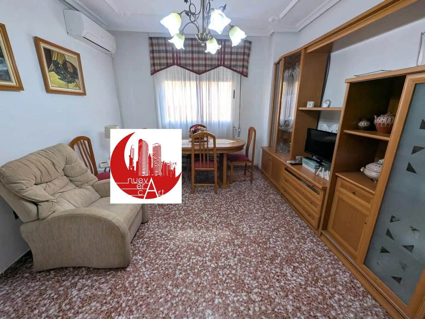 Sala de estar de Piso en venta en La Unión ciudad