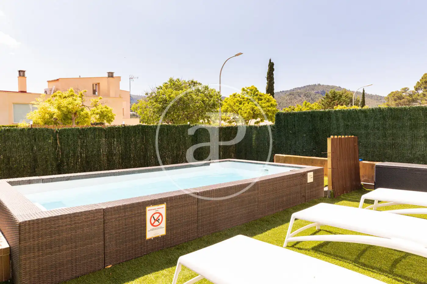 Swimming pool of Houses for rent in  Palma de Mallorca  with Air Conditioner, Private garden and Terrace