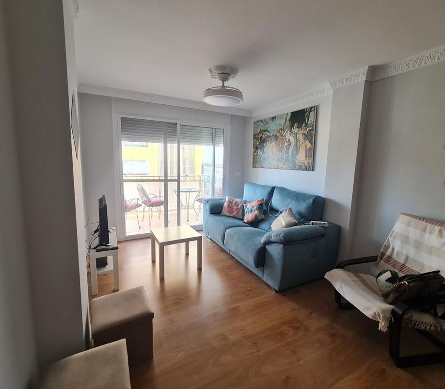 Sala d'estar de Pis en venda en Marbella amb Terrassa, Moblat i Forn