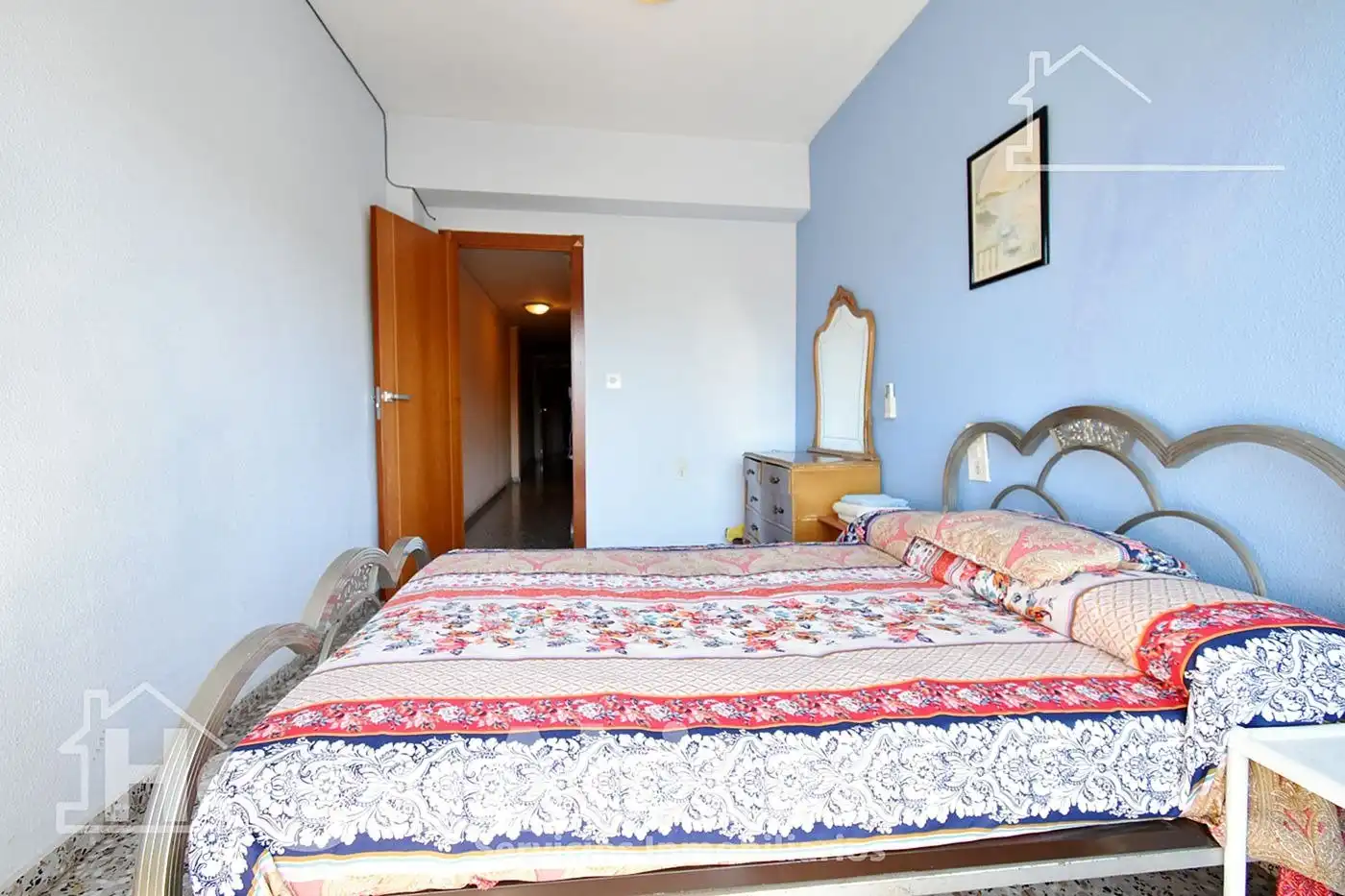 Schlafzimmer von Wohnung zum Verkauf in Oliva mit Klimaanlage, Heizung und Terrasse