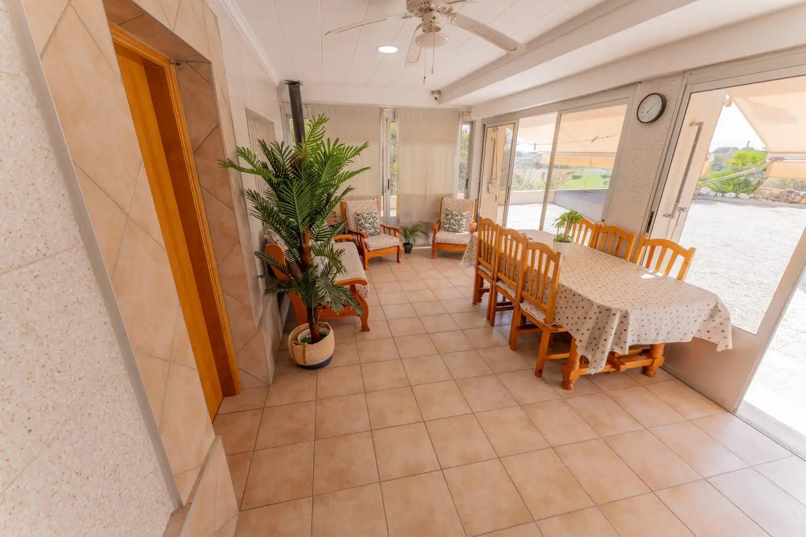 Terraza de Casa o chalet en venta en Elche / Elx con Aire acondicionado, Jardín privado y Piscina