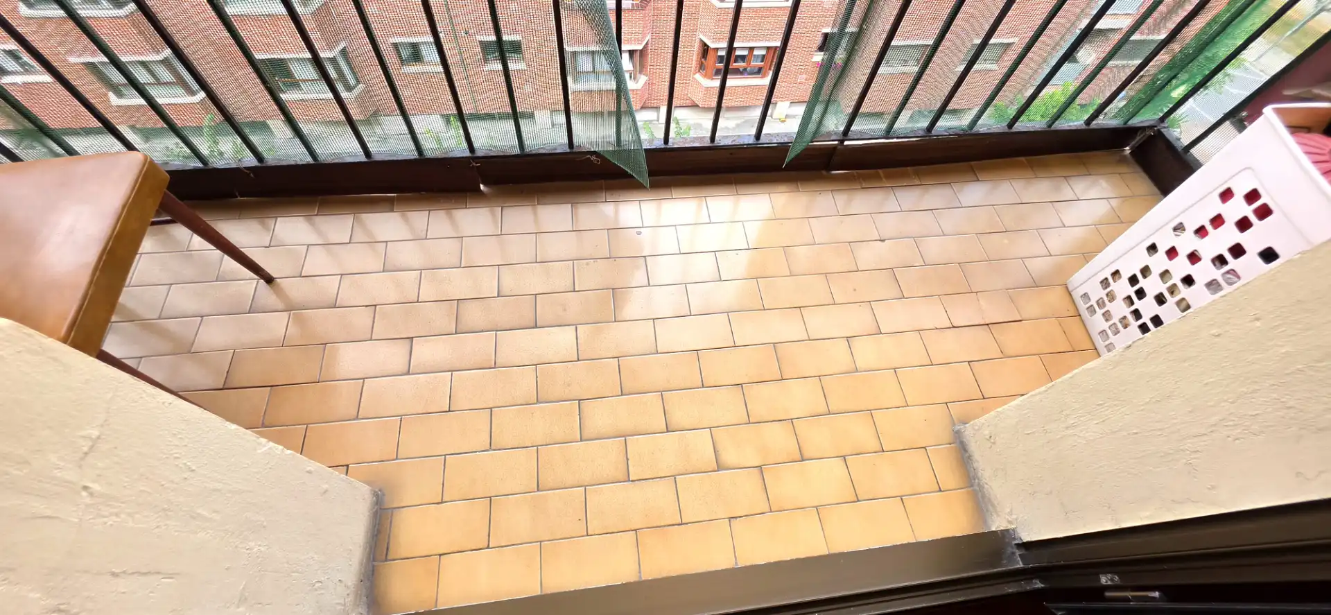 Balcony of Flat for sale in Bilbao   with Storage room, Furnished and Oven