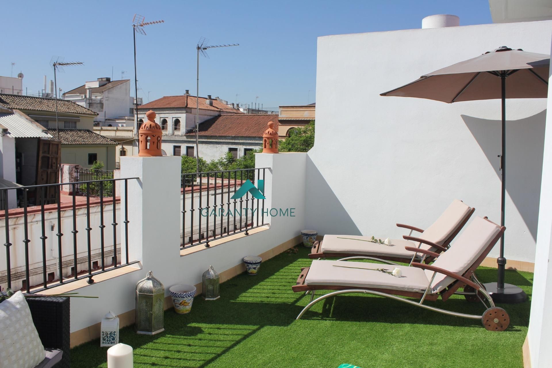 Terrace of Flat to rent in  Sevilla Capital  with Terrace and Balcony