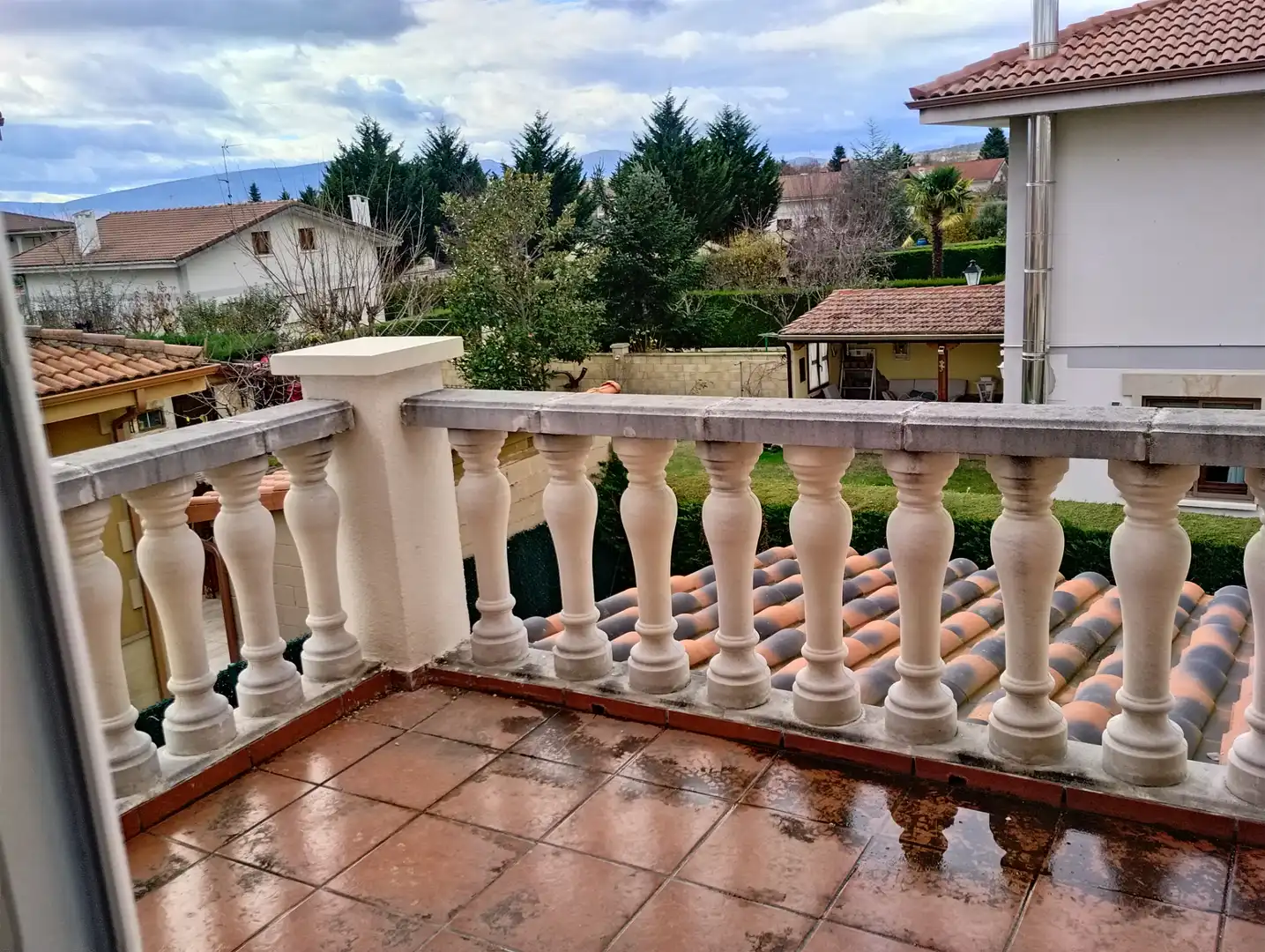 Terraza de Casa o chalet en venta en Medina de Pomar con Calefacción, Jardín privado y Parquet
