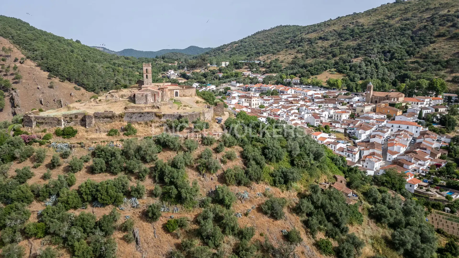 Vista exterior de Finca rústica en venta en Almonaster la Real con Calefacción