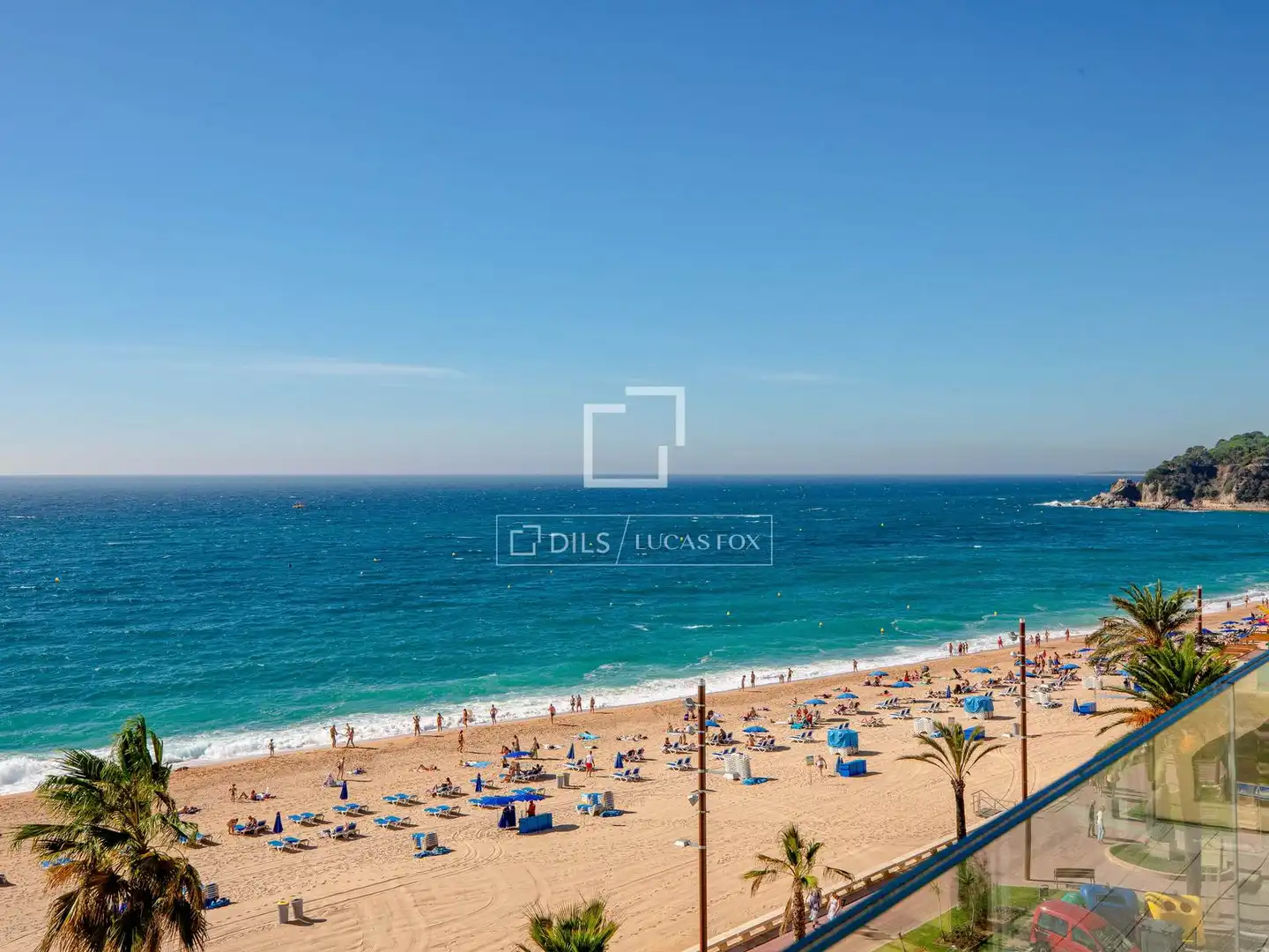Außenansicht von Wohnung zum Verkauf in Lloret de Mar mit Klimaanlage, Terrasse und Schwimmbad