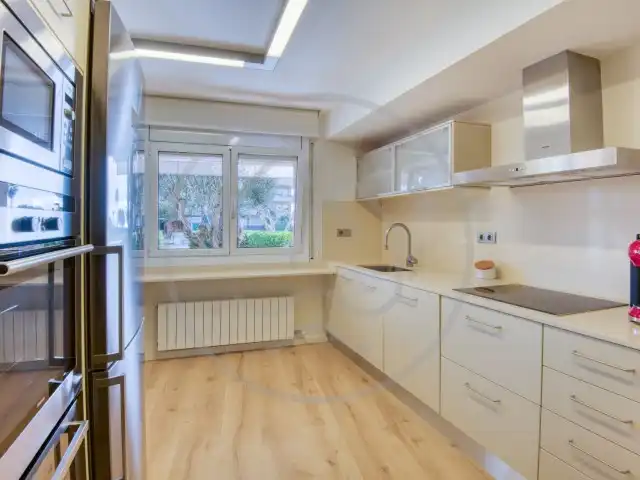 Cocina de Planta baja en venta en Calonge i Sant Antoni con Aire acondicionado, Calefacción y Jardín privado