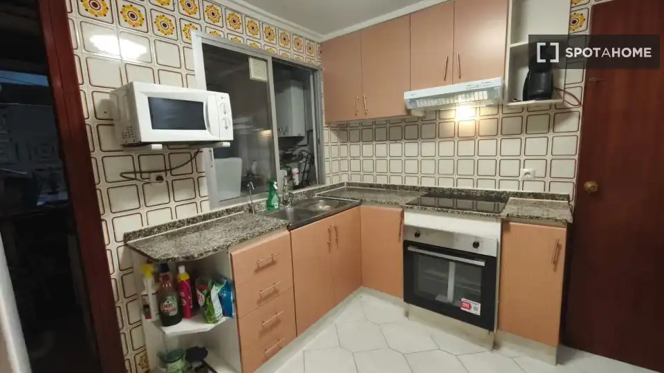 Cocina de Apartamento para compartir en Altea con Aire acondicionado, Calefacción y Terraza