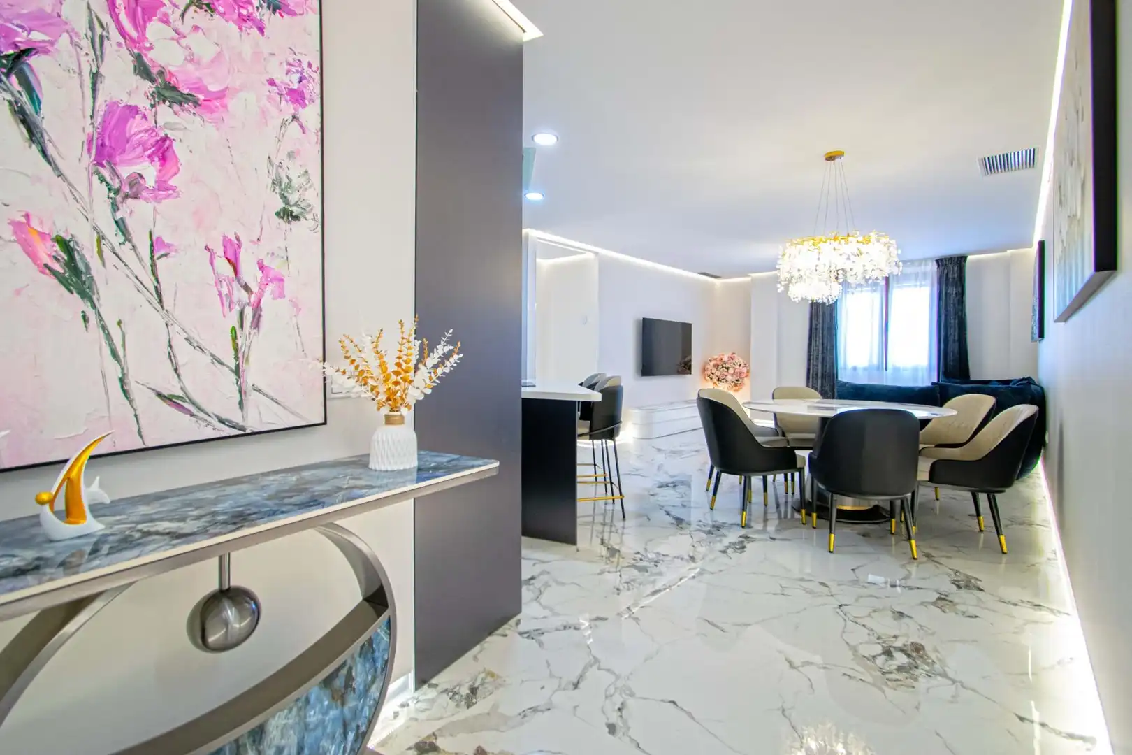 Dining room of Flat for sale in Sevilla  with Air Conditioner, Heating and Furnished